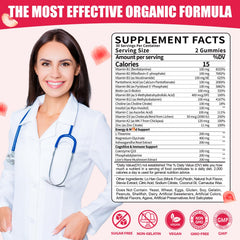 Fajeckma gummies peach flavor for daily wellness