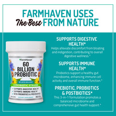 FarmHaven postbiotics in the formula to support immune-friendly response