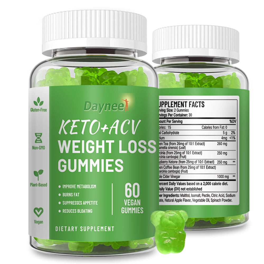 FARWIX ACV Gummies bottle front showing vegan wellness snack for metabolism support