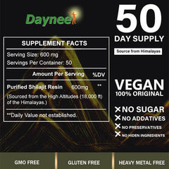 FARWIX Daynee Shilajit Resin with 85 minerals supports daily vitality