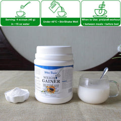 FarWIX ultra-fine powder resting in a scoop for quick mixing.