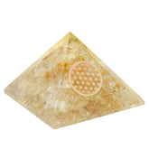 FASHIONZAADI Citrine Pyramid boosts focus and positive energy on your desk.
