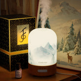 Fashome lavender-oil-glow diffuser creates a calming ambiance for study or evenings.