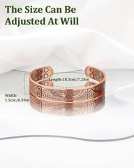 Tree of Life engraving on Fashtour bracelet highlighting design detail