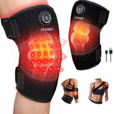 feangli knee brace with red light therapy for targeted joint relief and recovery