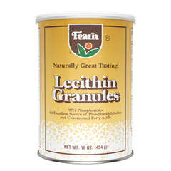 Fearn Soy Lecithin Granules packaging on shelf, emulsifier for baking.