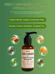 FEEJOY Body Oil massage application boosts circulation and skin glow.