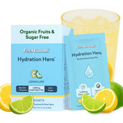 Feel Goods Hydration Hero Lemon Lime packet for quick hydration.