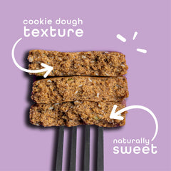 FEEL vegan bars vitality maca close-up of ingredients highlights clean components