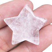 Fekuar rock quartz star palm stone for meditation and stress relief in daily practice.