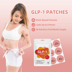 Fekux GLP1 patch on the arm demonstrates easy, quiet use during daily activities.