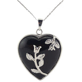 Fengshuibringluck heart crystal pendant, 3 cm, elegant everyday wear and personal symbolism
