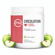 Fenix Nutrition front tub showing green apple flavor and benefits