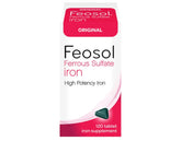 Feosol Original bottle front shows trusted iron supplement for daily support.