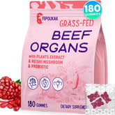 Fepoukak beef organ gummies bottle designed for easy daily health support.