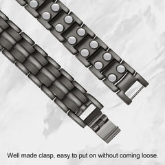 Feraco bracelet with link removal tool for easy size adjustment.
