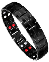 Feraco double-row magnetic bracelet for stylish daily wear with embedded magnets