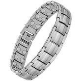 Feraco magnetic bracelet for men with double-row magnets for daily wear comfort.