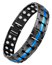 Feraco magnetic bracelet with double-row magnets for daily wear and style