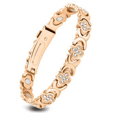 Feraco magnetic bracelet for women with 3800 gauss magnets, durable stainless steel for daily wear.