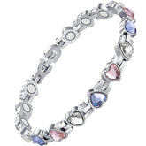 Feraco magnetic bracelet for women with titanium steel, built for daily comfort.