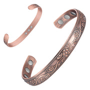 Pulsera Feraco de cobre con 11 imanes para uso diario.