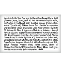 Feroglobin Plus Liquid tasting spoon; notes of Swiss Alpine Malt and honey