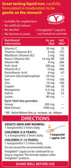 Feroglobin Swiss alpine malt ingredient on label for natural flavor