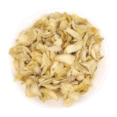 FHDYURE dried lily 100g pack close-up, showcasing delicate petals for subtle aroma.