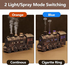 FHNUVB train diffuser with ambient LED lighting creates cozy atmosphere in living rooms