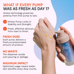 Fig.1 bottle and dropper design for premium antioxidant routine