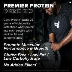 FINAFLEX Clear Protein Double Chocolate pudding serving illustrates versatile post-workout snack.
