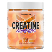 FINAFLEX Creatine Gummies orange flavor bottle supports intense training sessions