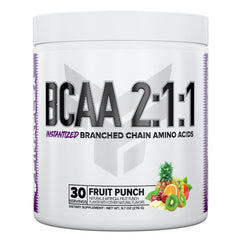 FINAFLEX Pure BCAA 2:1:1 Fruit Punch bottle front supports workout endurance