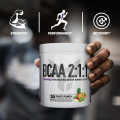 FINAFLEX Pure BCAA 2:1:1 glass serving offers refreshing post workout hydration