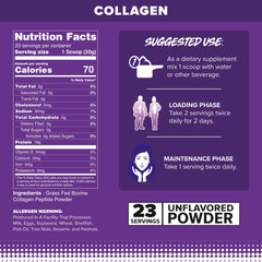 FINAFLEX Pure Collagen scoop beside bottle for easy mixing into drinks.