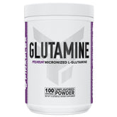 FINAFLEX Pure Glutamine unflavored powder in a jar for post-workout support