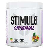 FINAFLEX StimUL8 fruit punch bottle powering energized workouts.