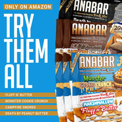 FINAL BOSS Anabar Death by Peanut Butter bar close-up for on-the-go fuel
