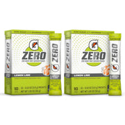 First Leaf G Zero powder packets in Lemon-Lime flavor for on-the-go hydration with zero sugar