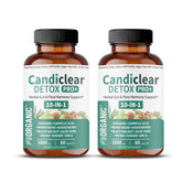 FIRSTORGANIC Candiclear Detox Pro+ bottle supports daily gut balance.