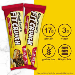 Fit Crunch whey protein bar ingredients suggest balanced nutrition
