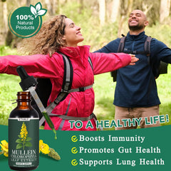 FITactic ETHALE Mullein Drops ingredients mullein and chlorophyll visible