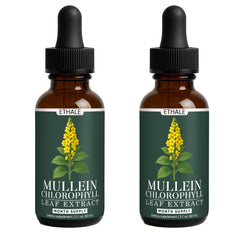 FITactic ETHALE Mullein Drops bottle pour for easy daily dosing