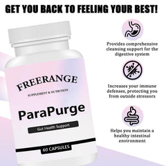 FITactic ParaPurge capsules-closeup highlighting non-GMO formula