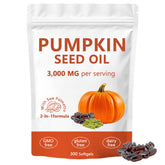 FITactic pumpkin seed oil capsules with saw palmetto bottle for daily hair care.