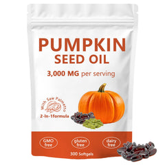 FITactic pumpkin seed oil capsules with saw palmetto bottle for daily hair care.