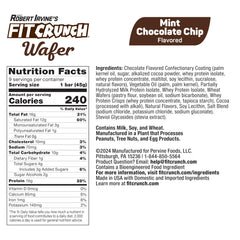 FitCrunch mint chocolate chip bars on display for quick ideas