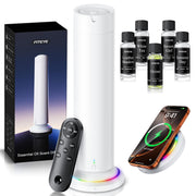 Fiteye waterless diffuser kit front view in white for a modern space.