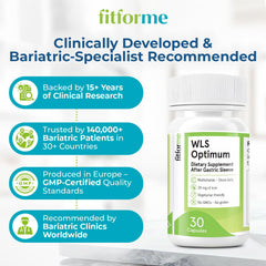 FitForMe WLS Optimum capsule in hand for easy daily intake